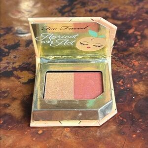 Too Faced Fruit Cocktail Blush Duo Apricot in the Act- Travel Size